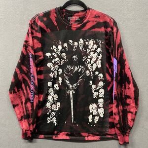 Post Malone Hollywoods Bleeding Tour 2019 Shirt‎ M Red Black Band Tee Posty Co